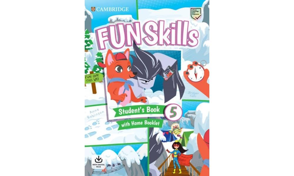 Fun Skills Level 5 Student's Book and Home Booklet with Online Activities Foreign Languages ​​& Dictionaries