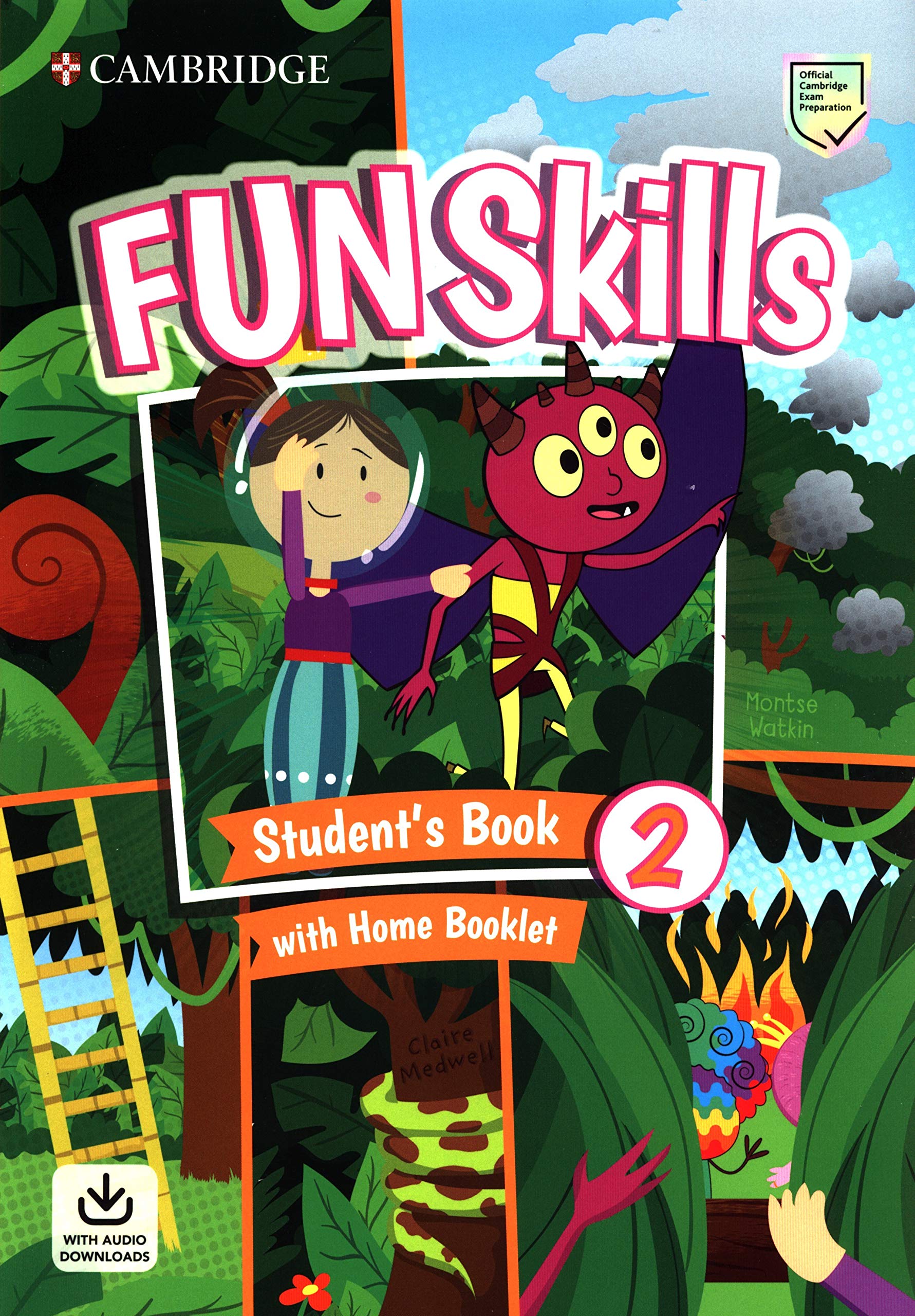 Fun Skills Level 2 Book With Home Booklet and Downloadable Audio book