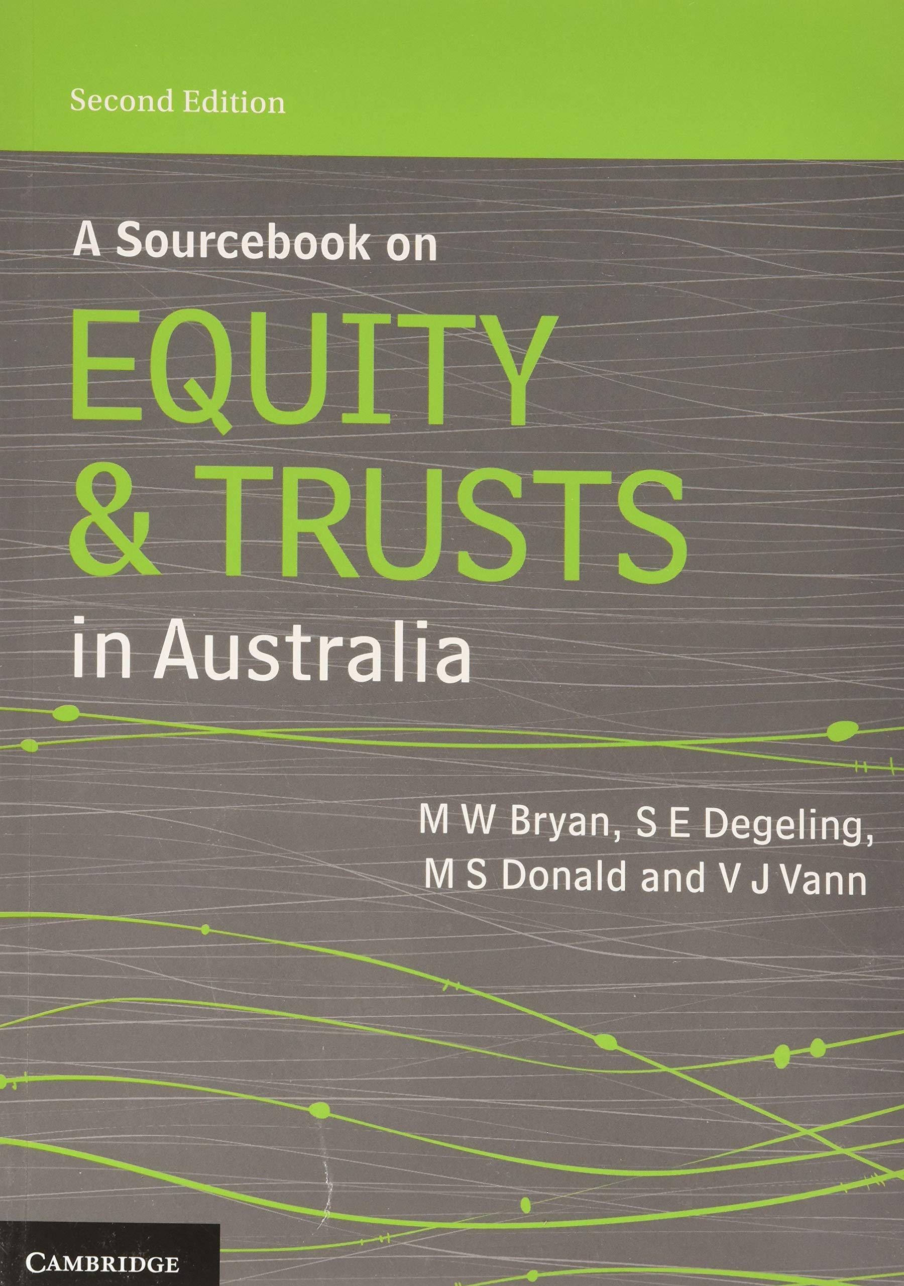 Product Image: A Sourcebook on Equity and Trusts in Australia