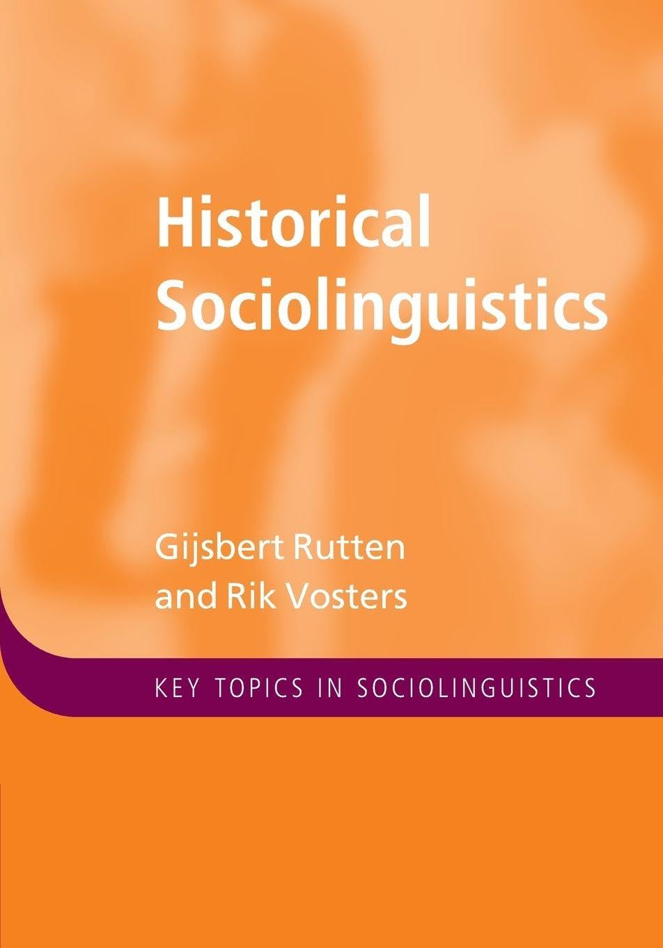 Product Image: Historical Sociolinguistics