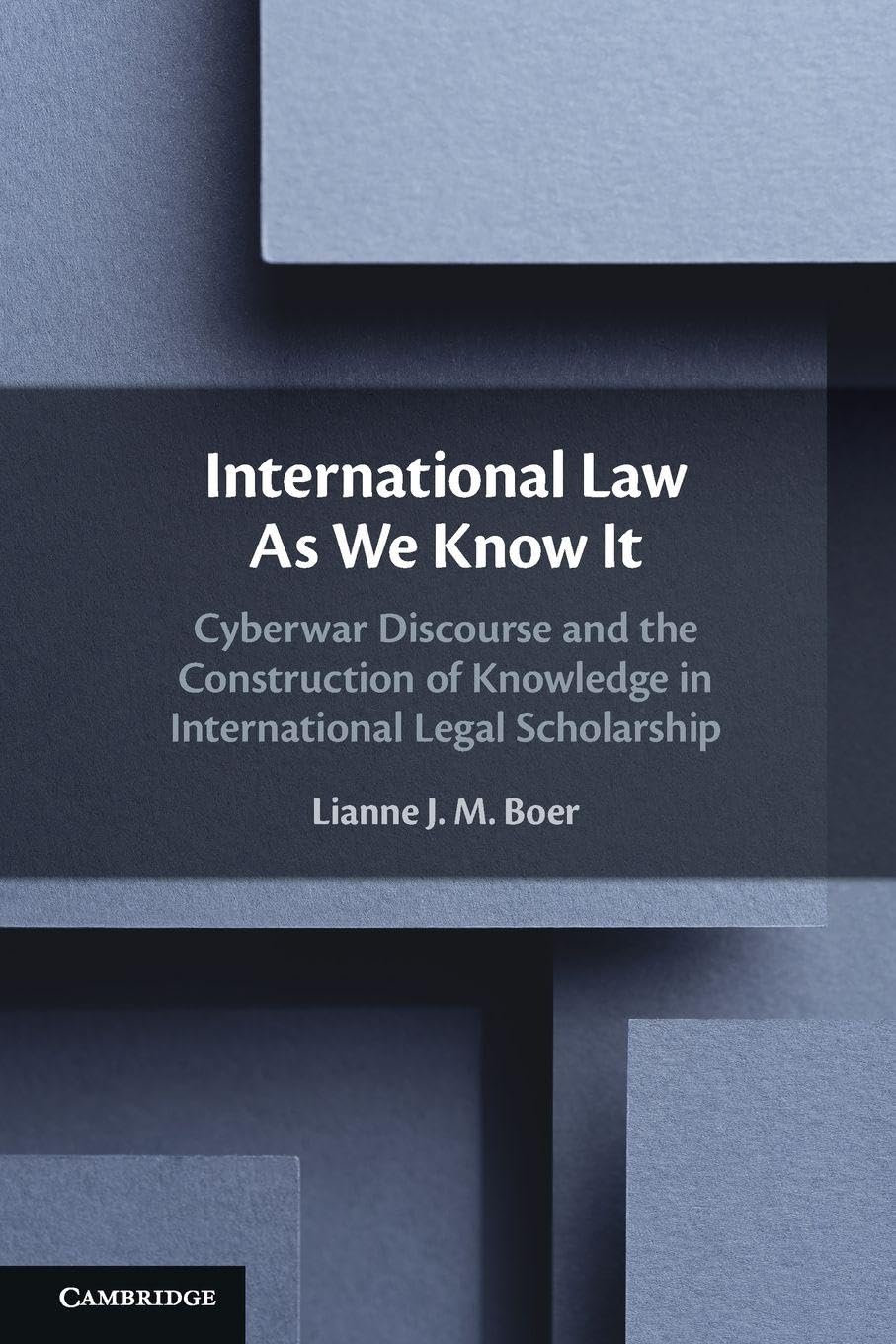 International Law As We Know It Law