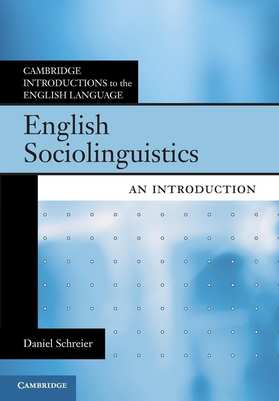 Product Image: English Sociolinguistics
