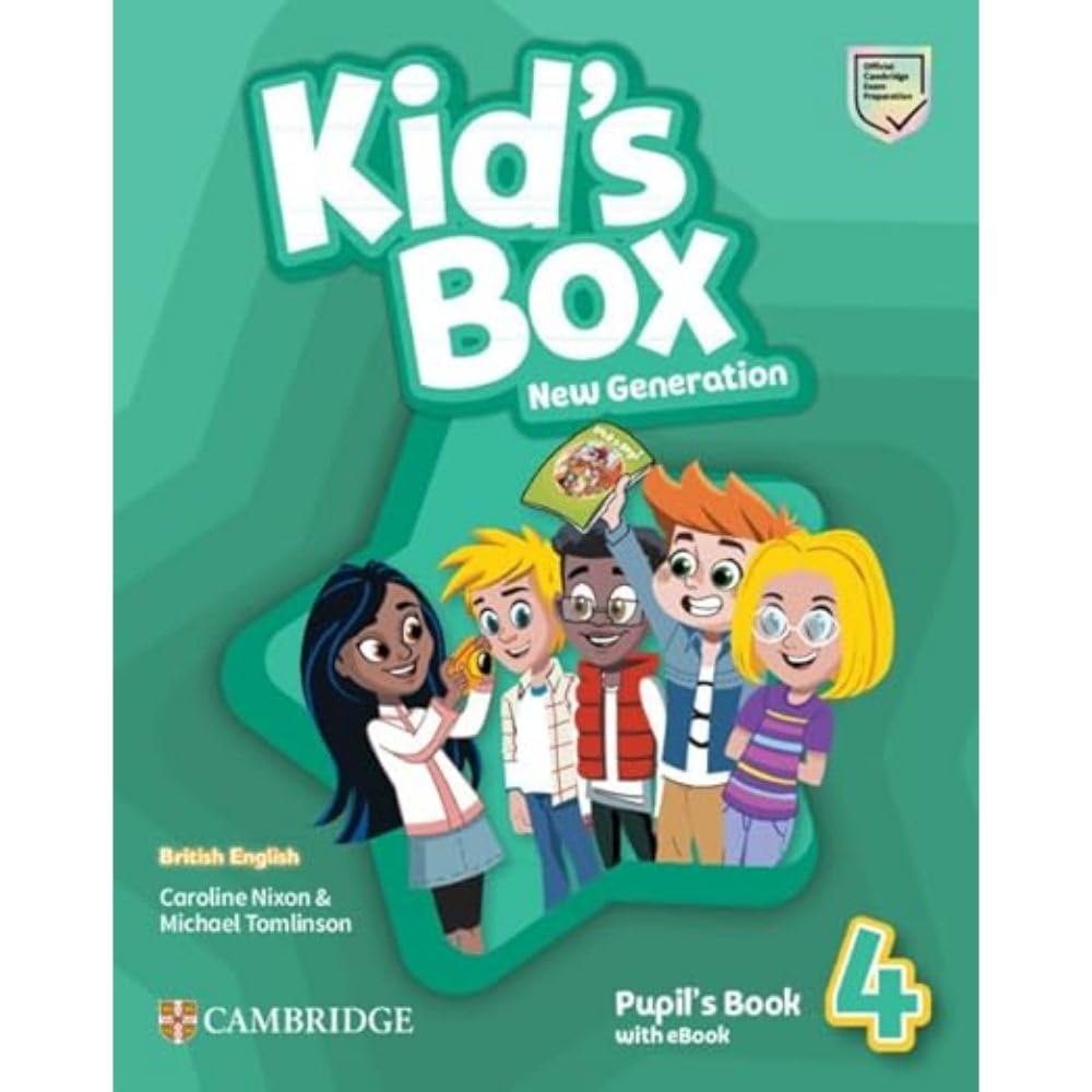 Kid's Box New Generation Level 4 Pupil's Book with eBook British English Foreign Languages ​​& Dictionaries