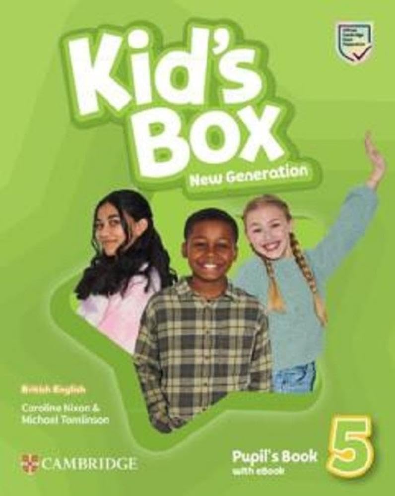 Kid's Box New Generation Level 5 Pupil's Book with eBook British English Foreign Languages ​​& Dictionaries