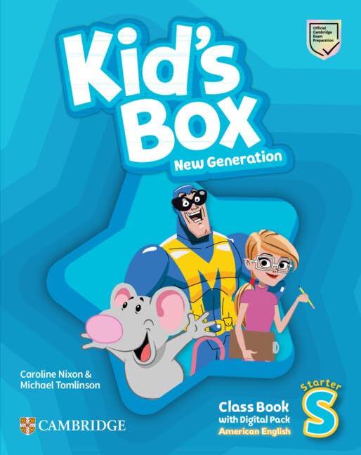 Kid's Box New Generation Starter Class Book with Digital Pack American English Foreign Languages ​​& Dictionaries