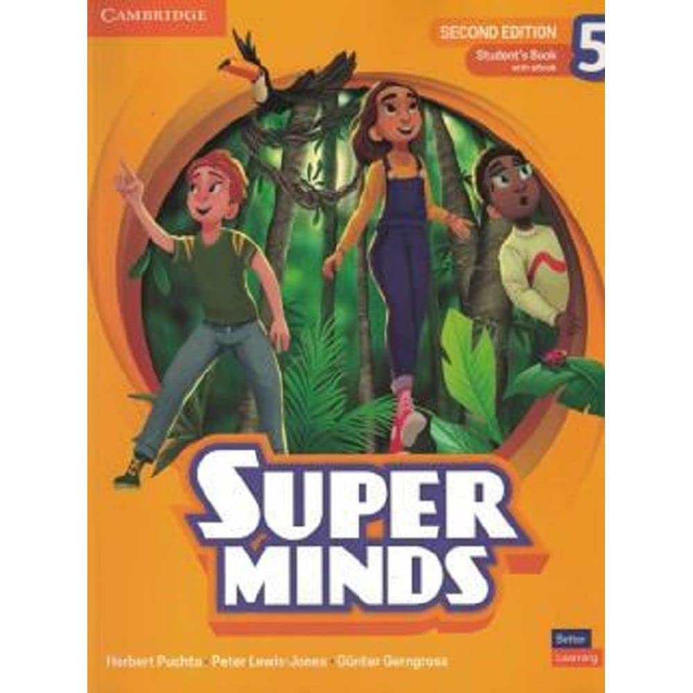 Super Minds Second Edition Level 5 Student's Book with eBook British English Foreign Languages ​​& Dictionaries