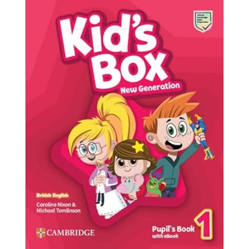 Kid's Box New Generation Level 1 Pupil's Book with eBook British English Foreign Languages ​​& Dictionaries