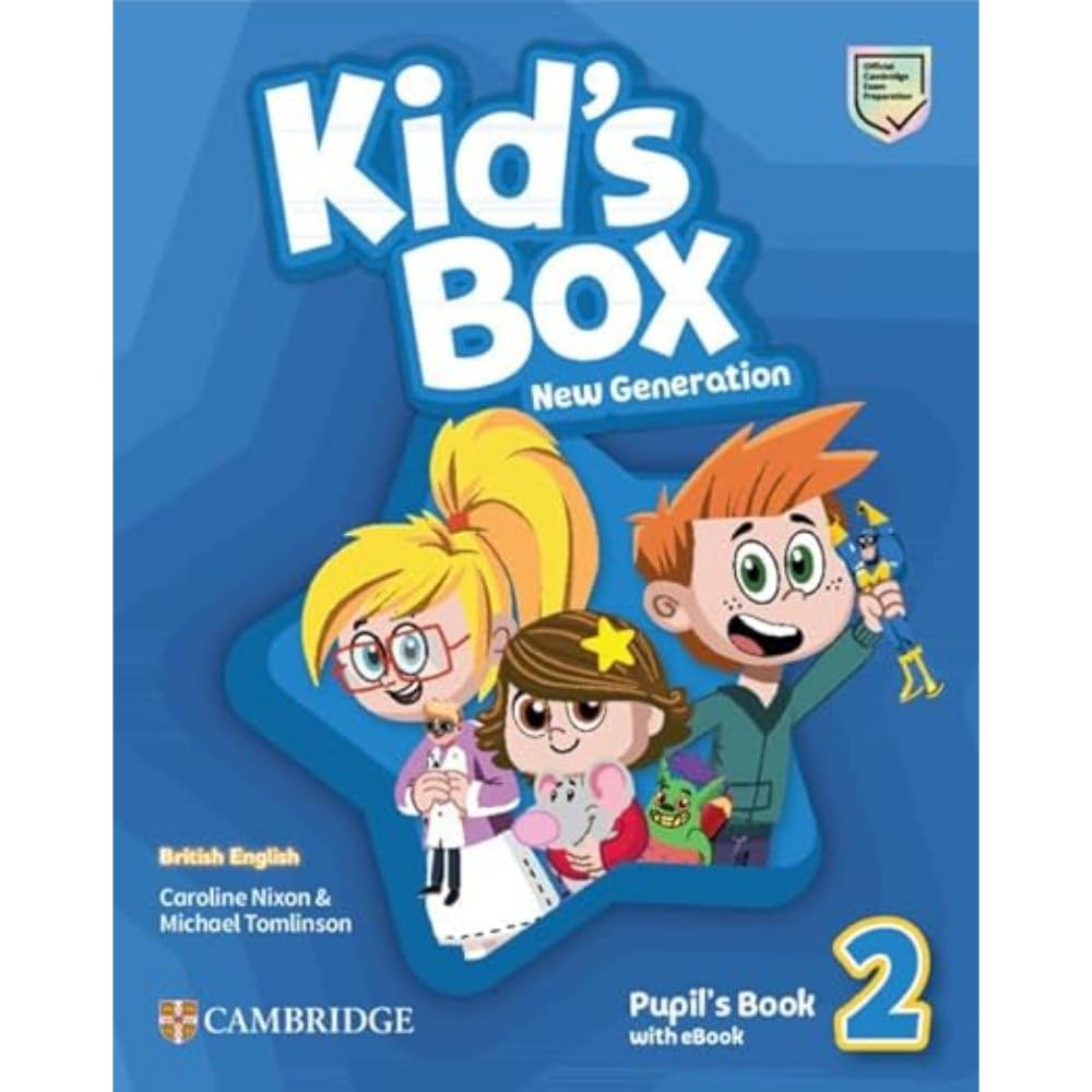 Kid's Box New Generation Level 2 Pupil's Book with eBook British English Foreign Languages ​​& Dictionaries