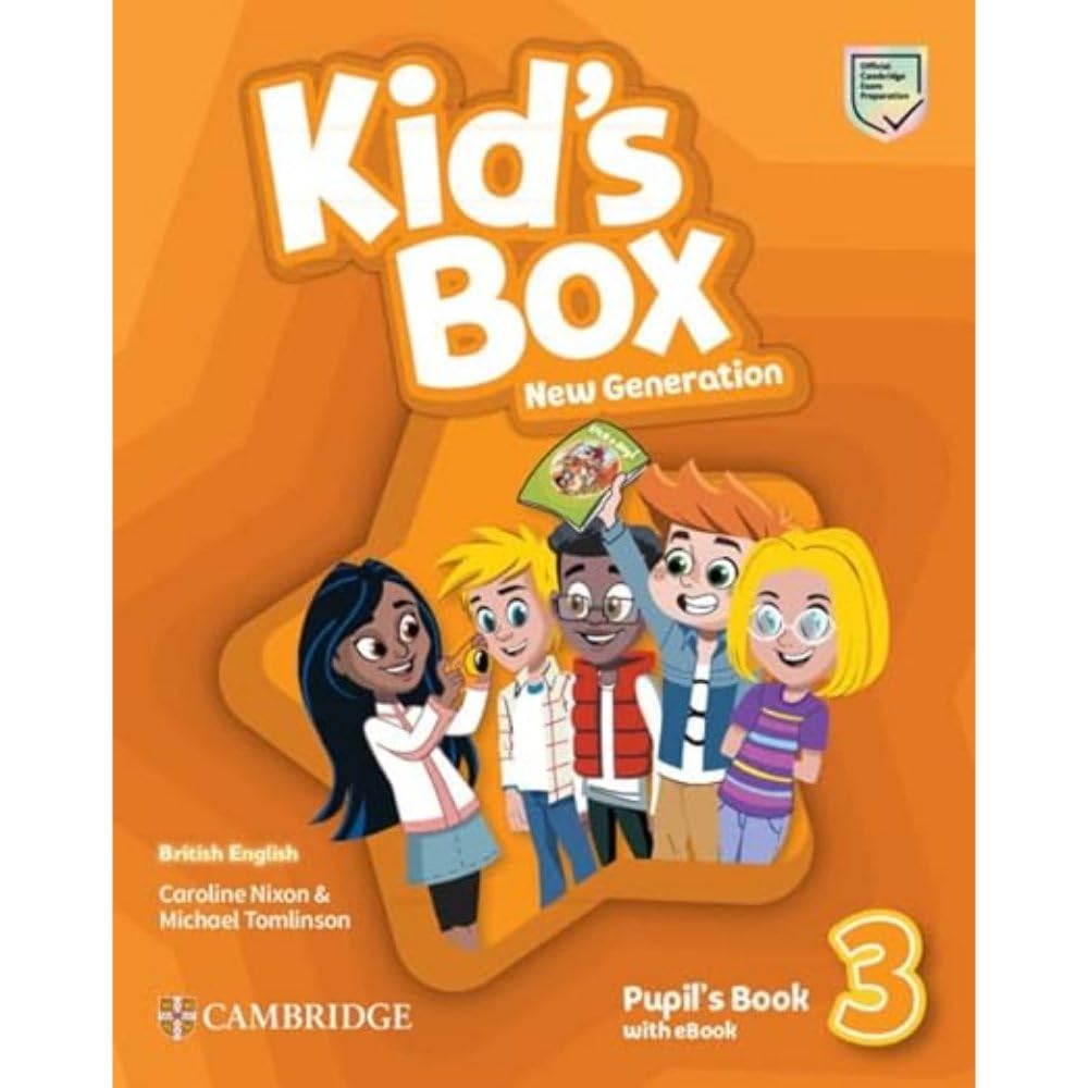 Kid's Box New Generation Level 3 Pupil's Book with eBook British English Foreign Languages ​​& Dictionaries