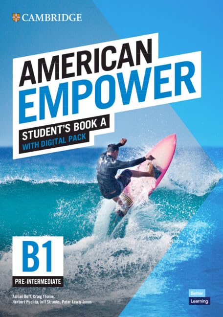 Cambridge English American Empower Pre-intermediate/B1 Book a + Digital Pack (Cambridge English Empower) Foreign Languages ​​& Dictionaries