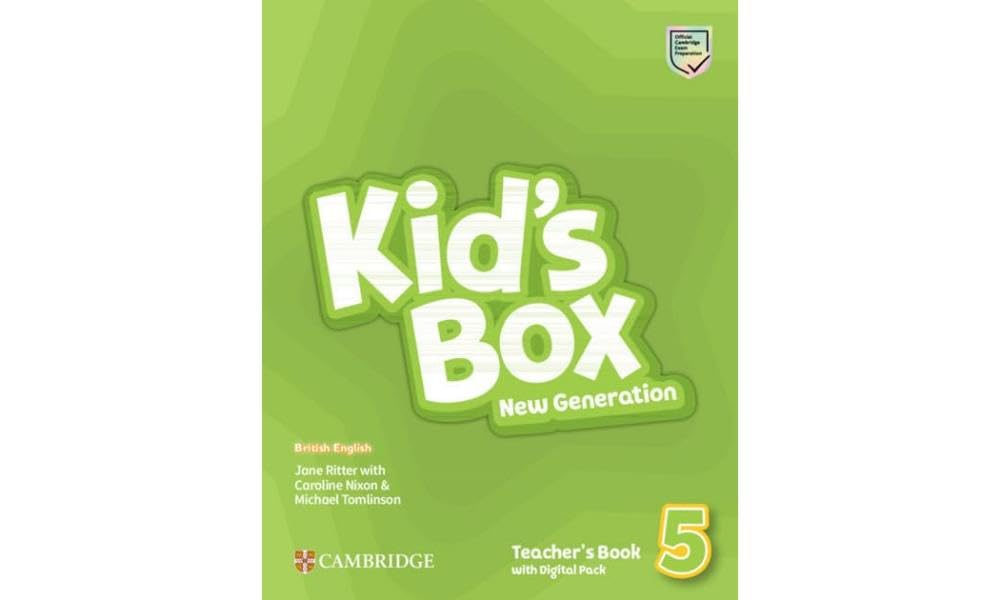 Kid's Box New Generation Level 5 Book + Digital Pack British English Foreign Languages ​​& Dictionaries