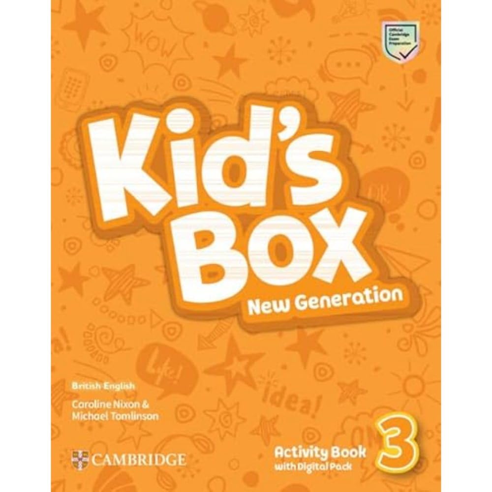 Kid's Box New Generation Level 3 Activity Book with Digital Pack British English Foreign Languages ​​& Dictionaries