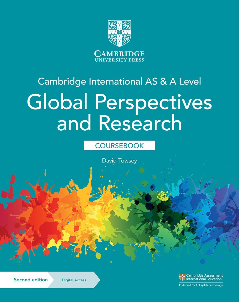 Cambridge International As & a Level Global Perspectives and Research Coursebook + Digital Access 2 Years Books