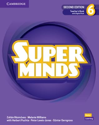 Super Minds Level 6 Teacher's Book with Digital Pack British English Foreign Languages ​​& Dictionaries