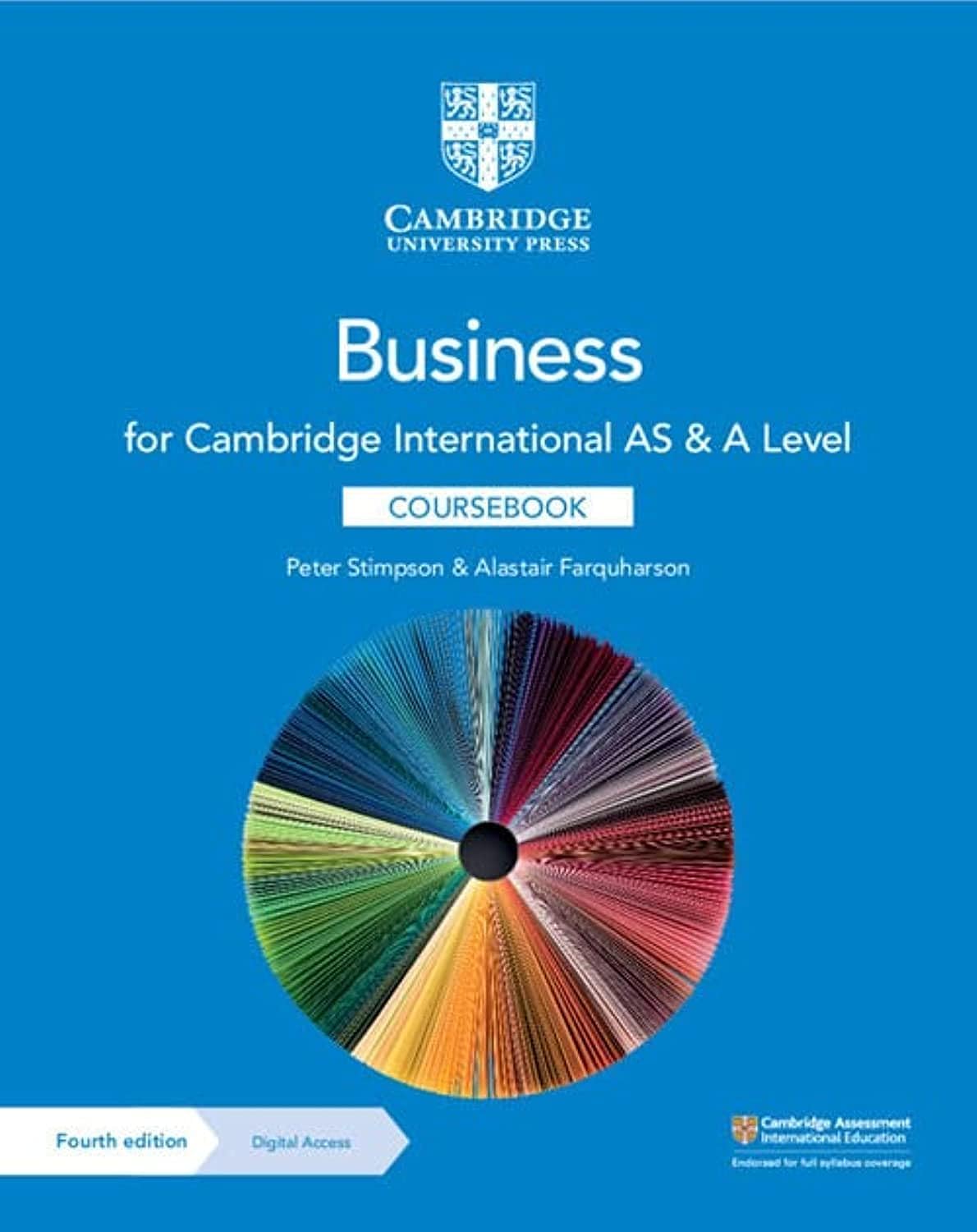 Cambridge International As & a Level Business Coursebook + Digital Access 2 Years Professional & Reference Books