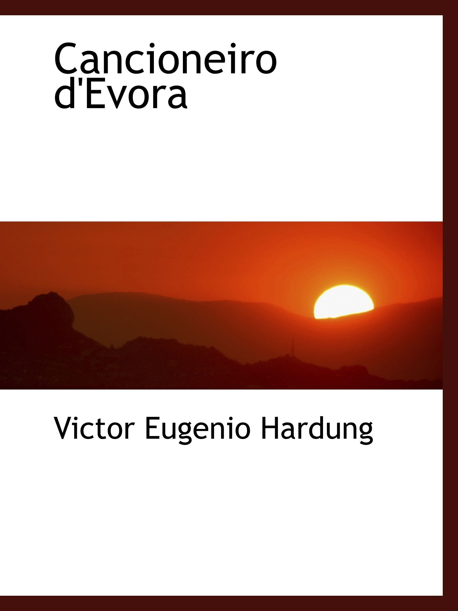 Product Image: Cancioneiro d'Evora