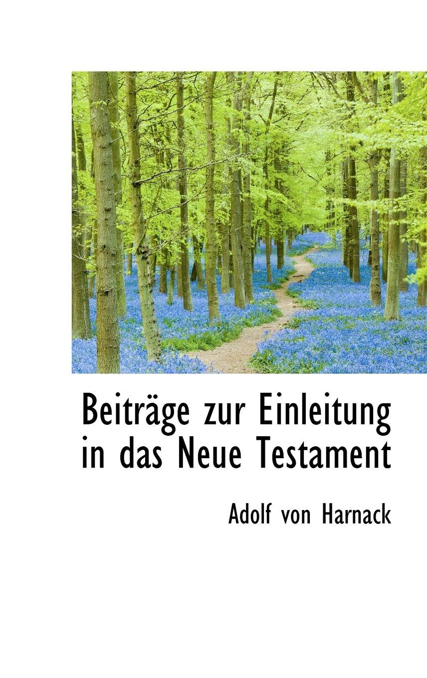 Beiträge Zur Einleitung in Das Neue Testament book
