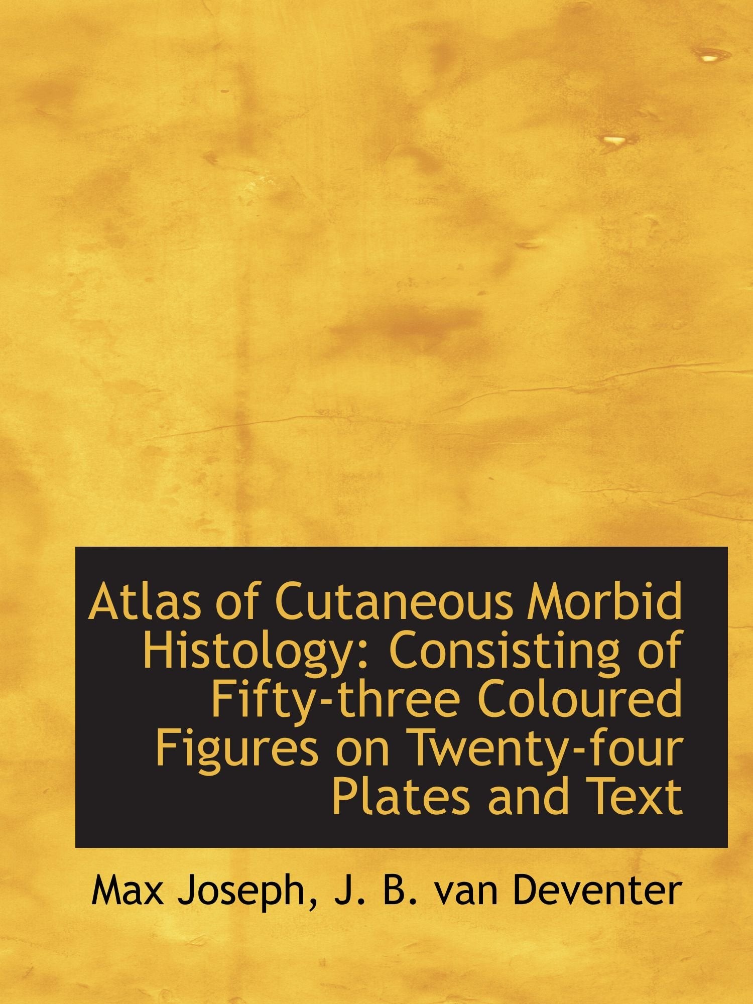 Atlas of Cutaneous Morbid Histology: Consisting of Fifty-three Coloured Figures on Twenty-four Plate Politics & History