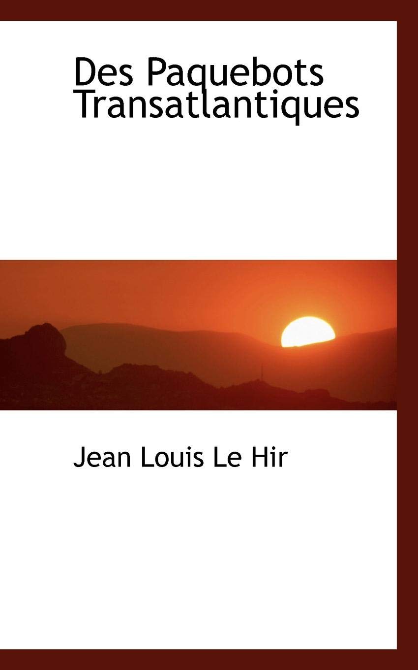 Des Paquebots Transatlantiques Politics & History