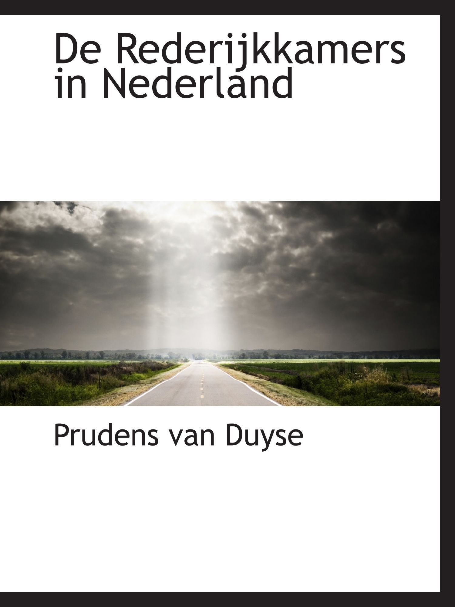 De Rederijkkamers in Nederland Politics & History