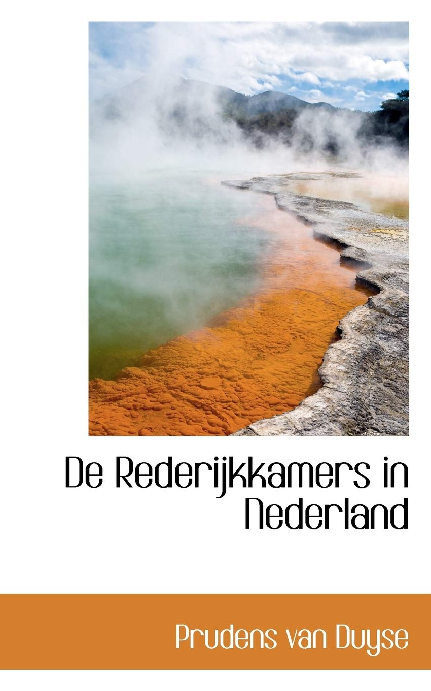 de Rederijkkamers in Nederland Politics & History