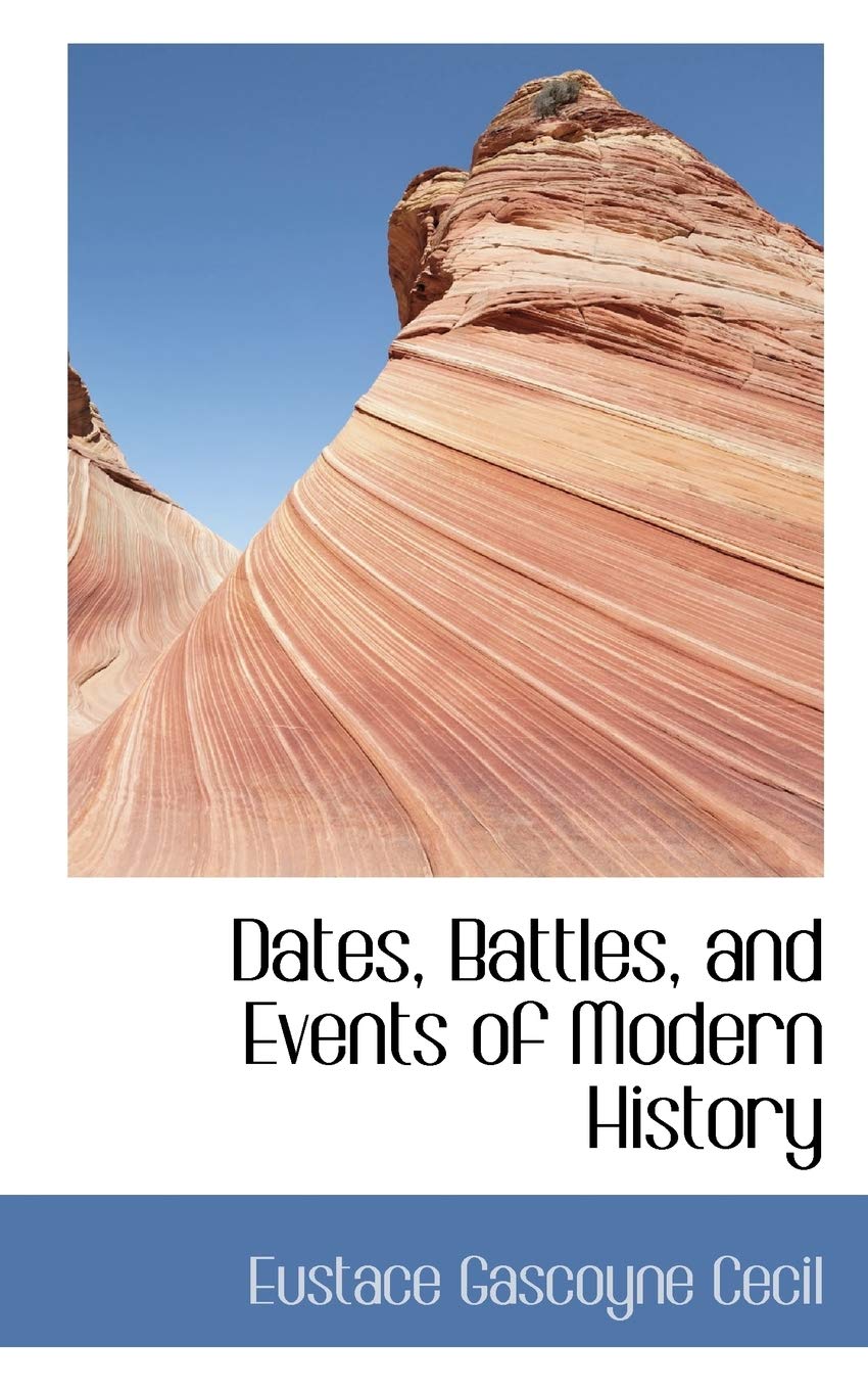 Dates, Battles, and Events of Modern History Politics & History