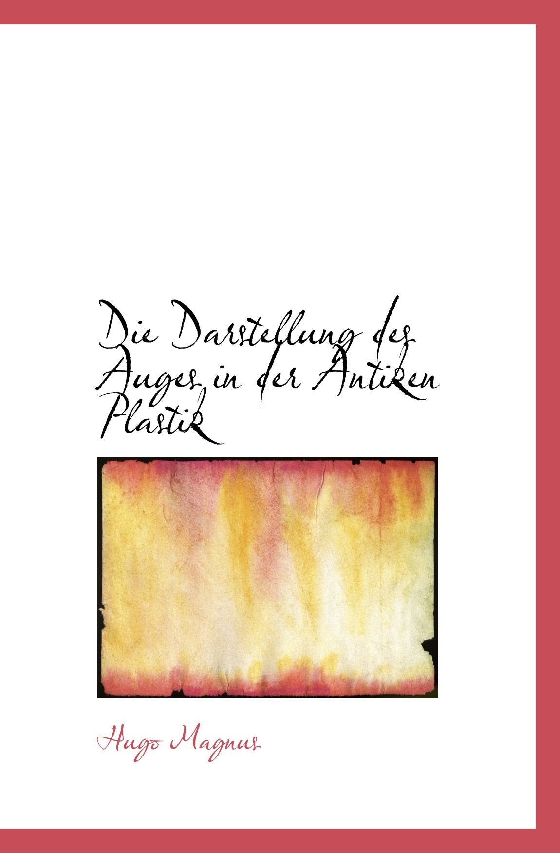Die Darstellung des Auges in der Antiken Plastik Politics & History
