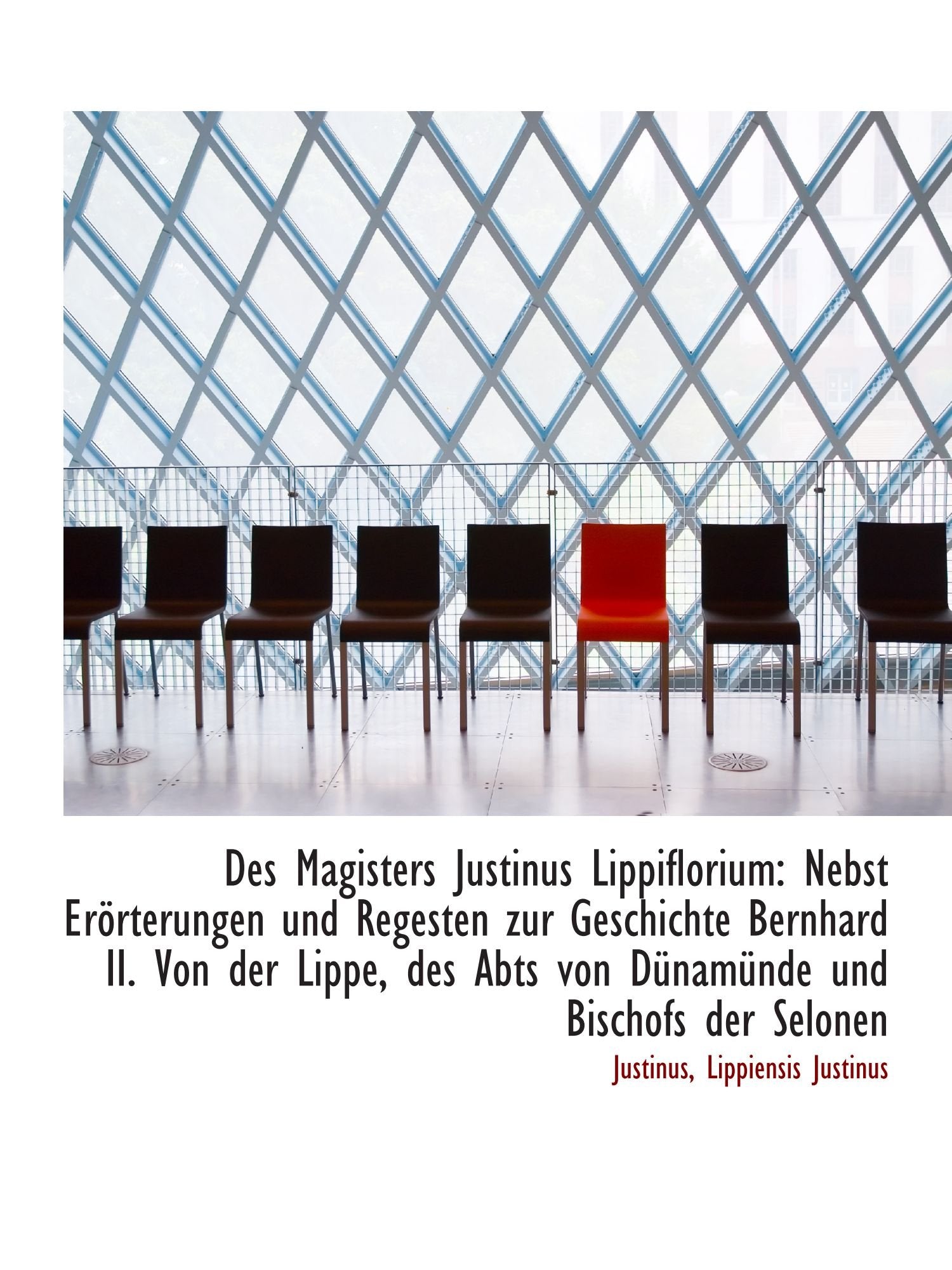 Des Magisters Justinus Lippiflorium: Nebst Erörterungen und Regesten zur Geschichte Bernhard II. Von Politics & History