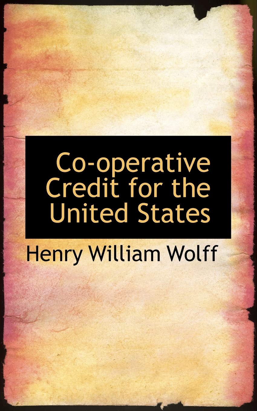 Co-Operative Credit for the United States Politics & History