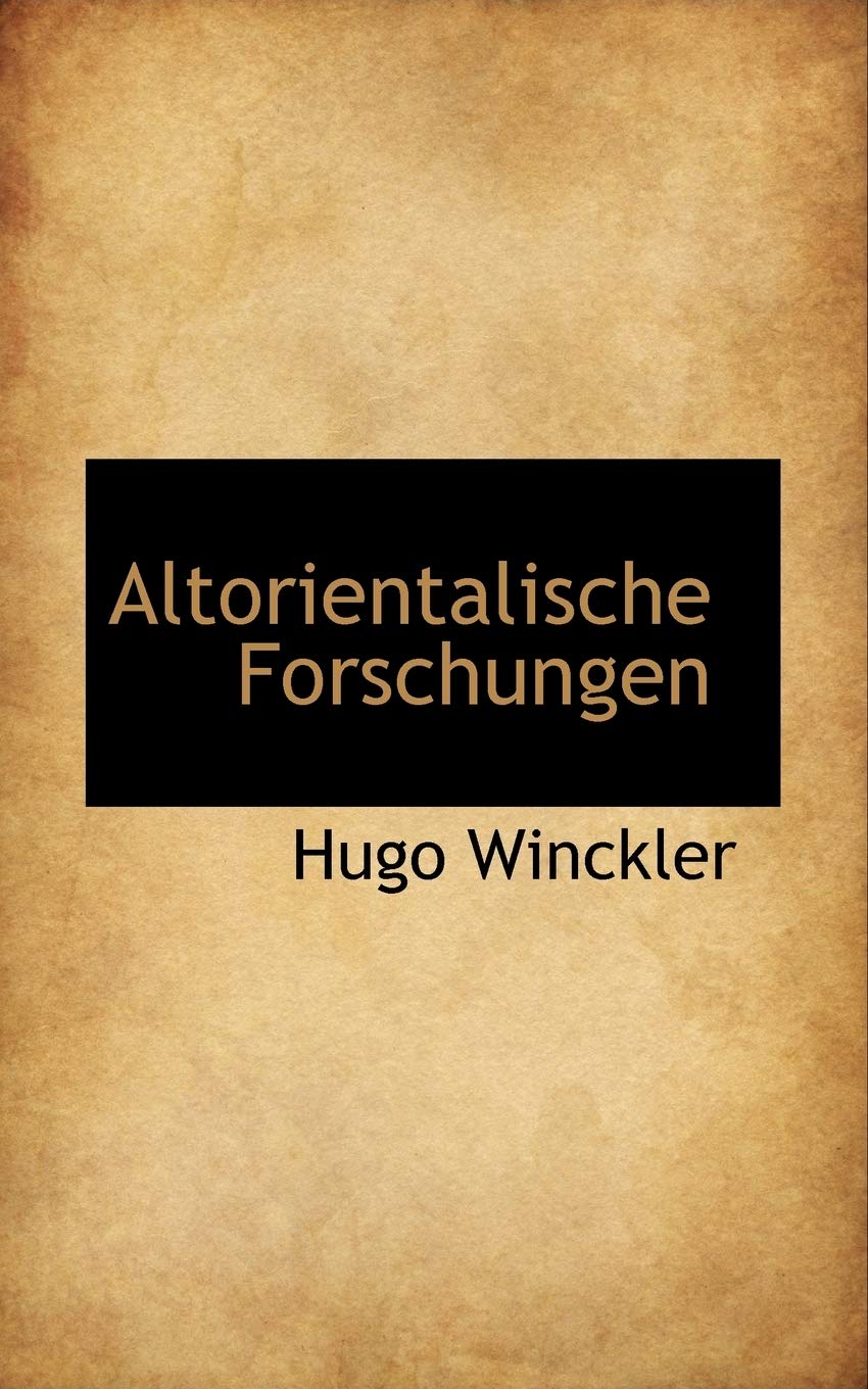 Altorientalische Forschungen Politics & History