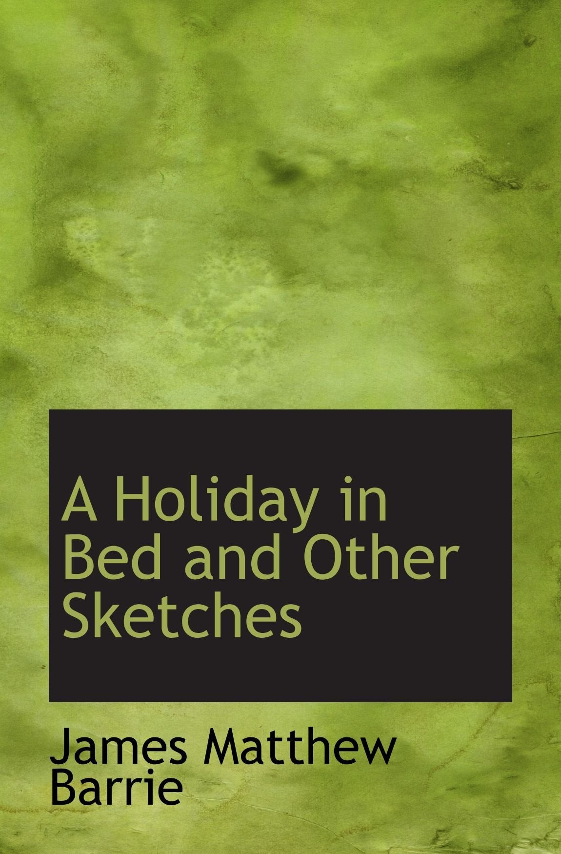 A Holiday in Bed and Other Sketches Politics & History