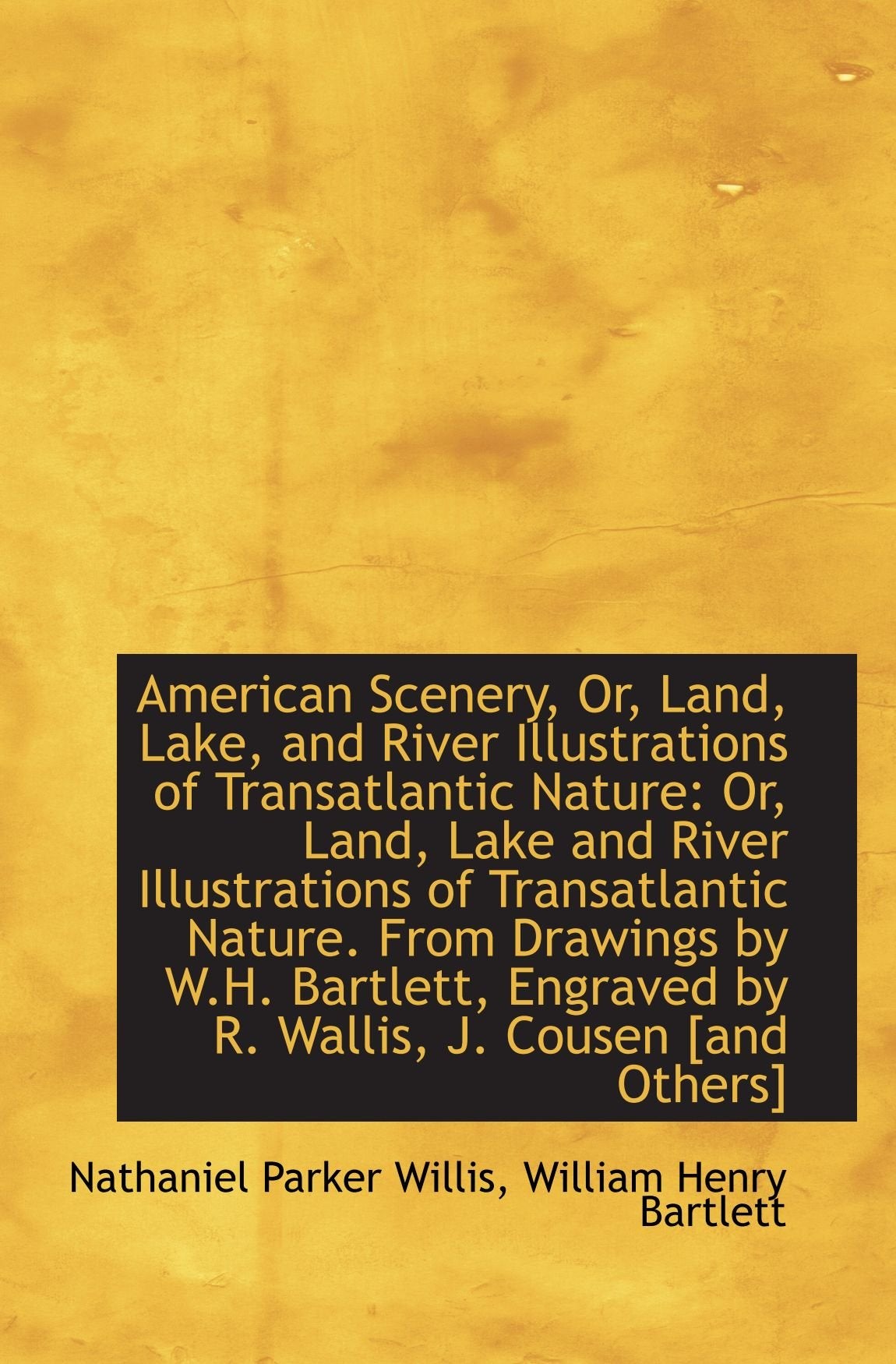 American Scenery, Or, Land, Lake, and River Illustrations of Transatlantic Nature: Or, Land, Lake an Politics & History