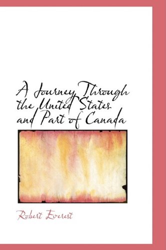 A Journey Through the United States and Part of Canada book