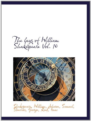 The lays of William Shakespeare Vol. 10 Books