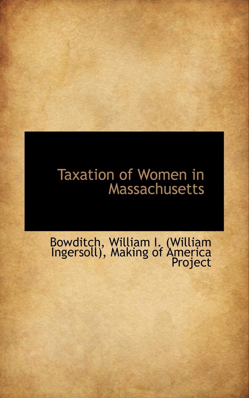 Taxation of Women in Massachusetts Business, Finance & Career