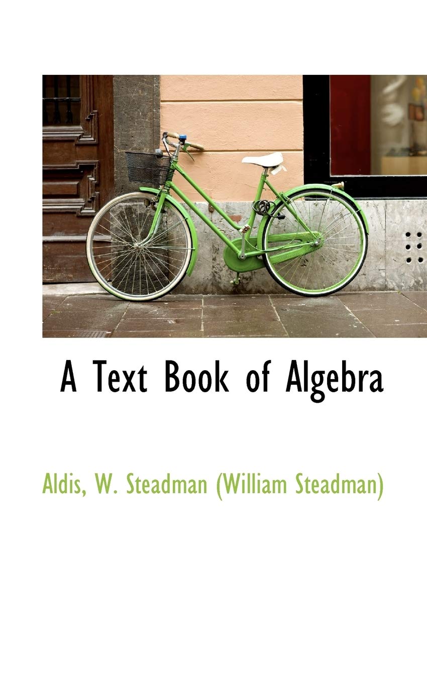 Product Image: A Text Book of Algebra