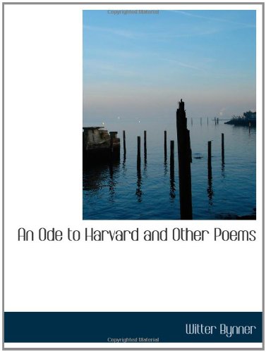 Product Image: An Ode to Harvard and Other Poems
