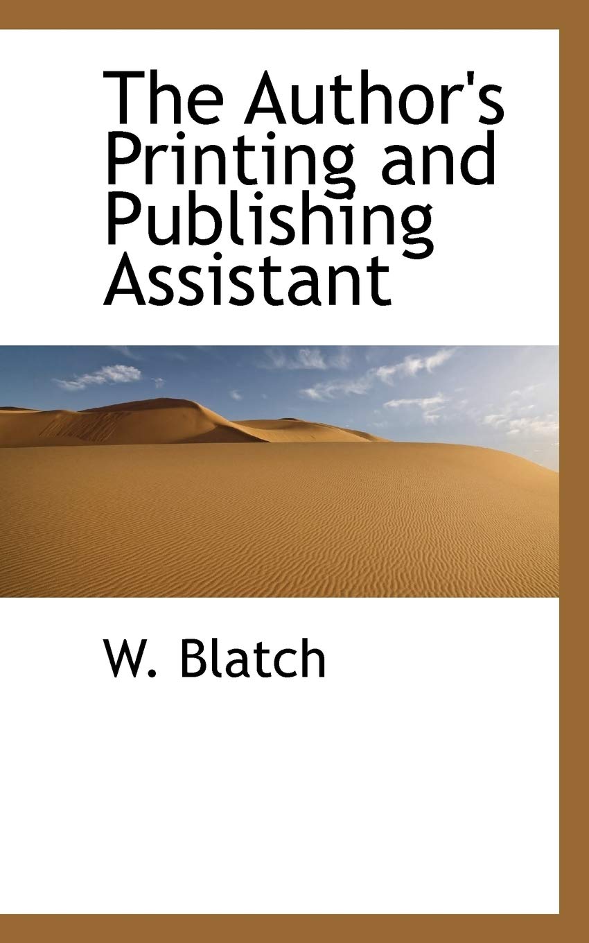 Product Image: The Author's Printing and Publishing Assistant