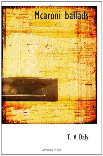 Product Image: Mcaroni ballads