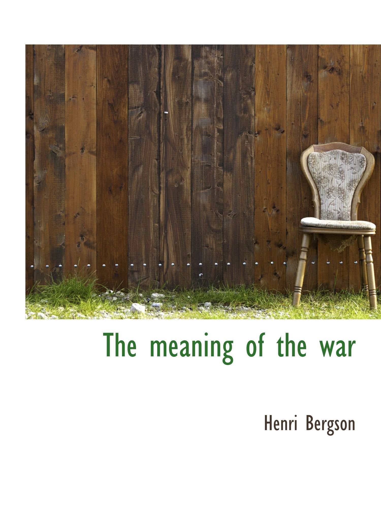The meaning of the war Politics & History