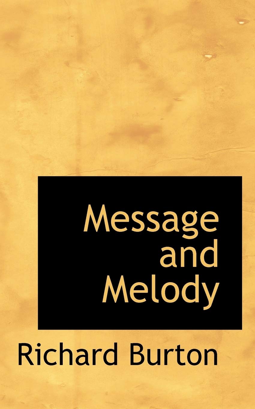 Product Image: Message and Melody