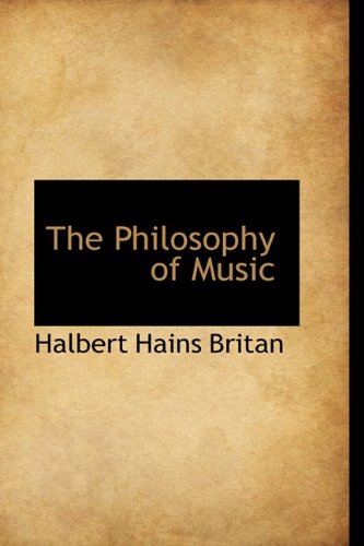The Philosophy of Music Books