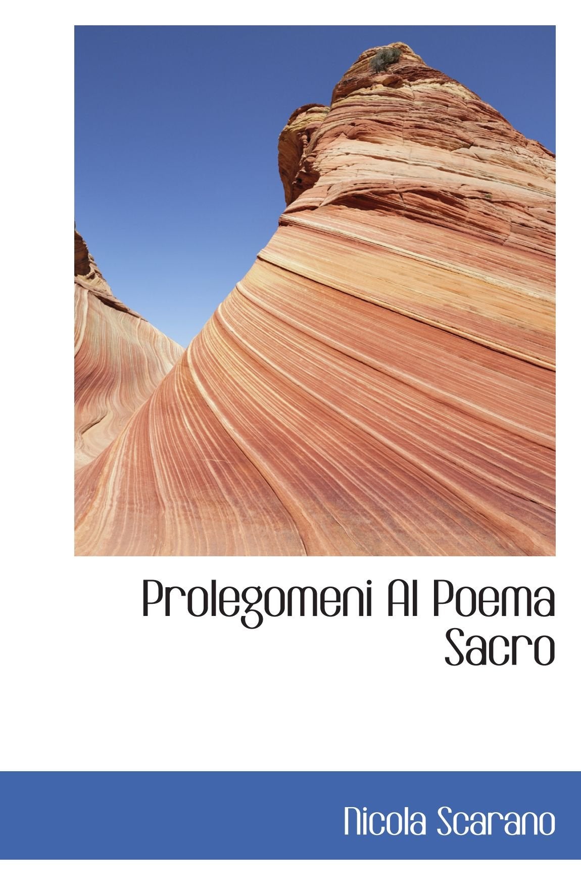 Prolegomeni Al Poema Sacro Poetry