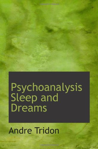 Product Image: Psychoanalysis Sleep and Dreams