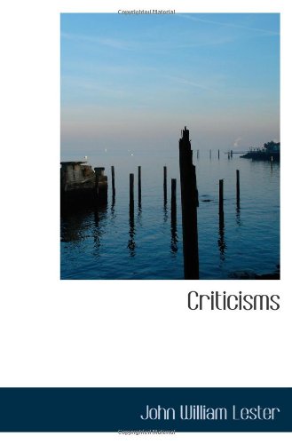 Criticisms Politics & History