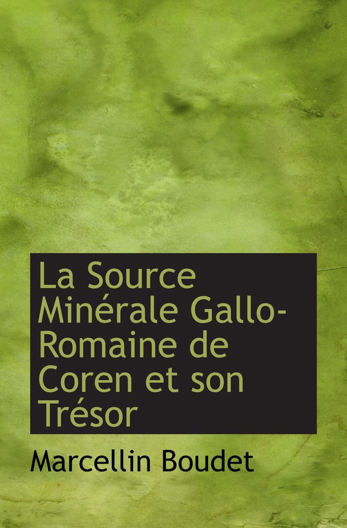 La Source Minérale Gallo-Romaine de Coren et son Trésor Politics & History