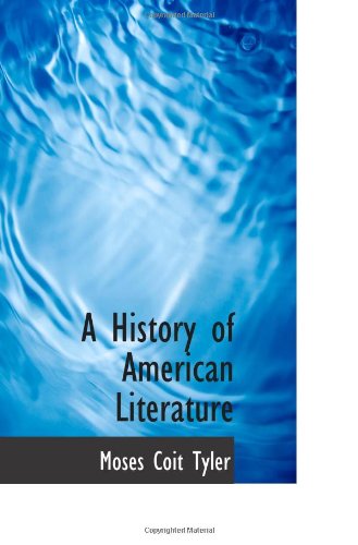 A History of American Literature Politics & History