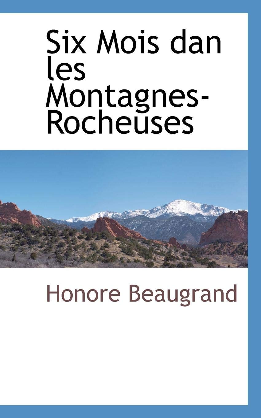 Six Mois Dan Les Montagnes-Rocheuses Social Sciences