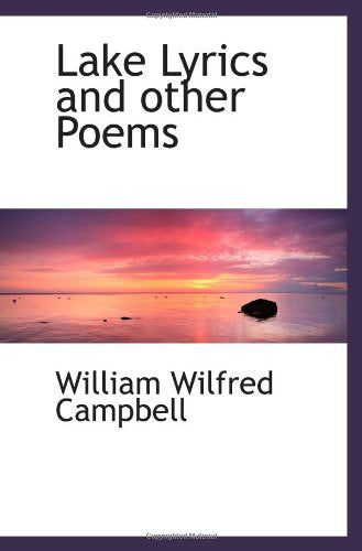 Lake Lyrics and other Poems Books