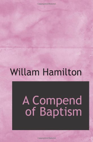 Product Image: A Compend of Baptism